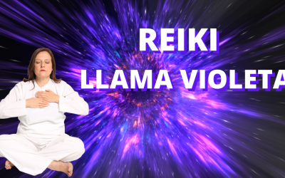 El poder de La Llama Violeta en la sanación con Reiki
